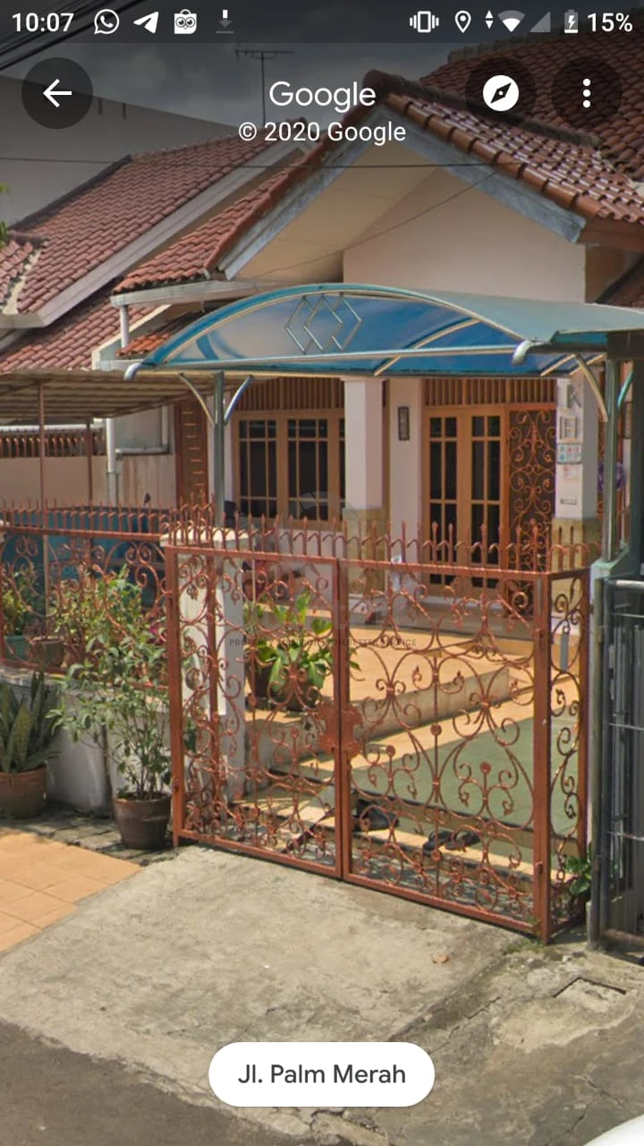 Rumah 3KT 180m² di Griyaloka BSD Sektor 1, SHM Dapur Lengkap Taman Depan