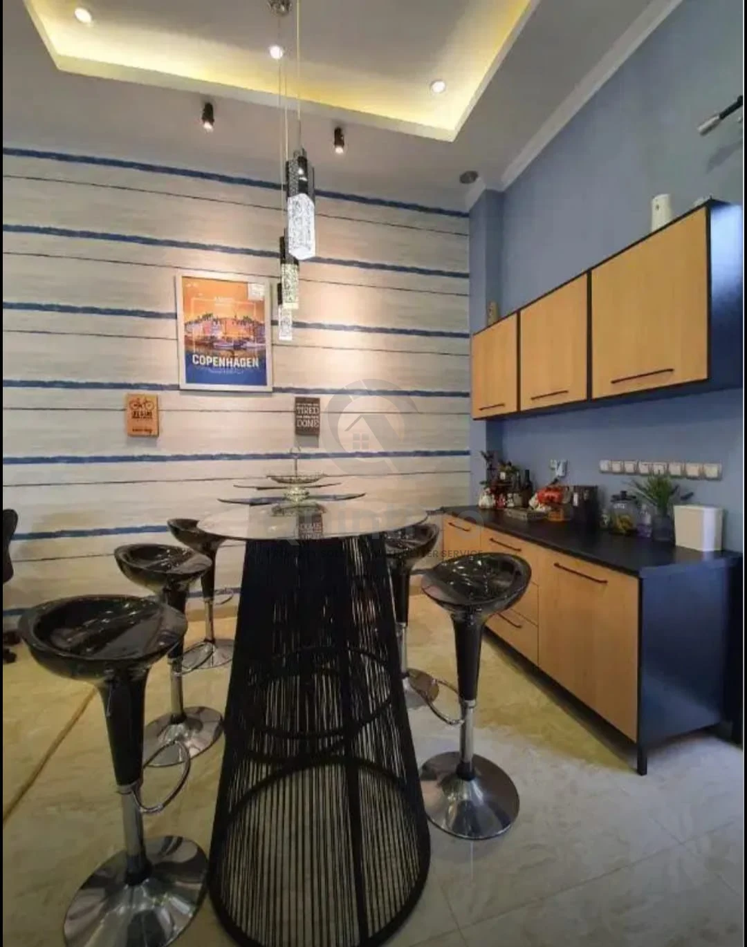 Rumah 2KT 2KM Furnished di Nusa Loka BSD, 2 Lantai Modern Minimalis PPJB — foto 3