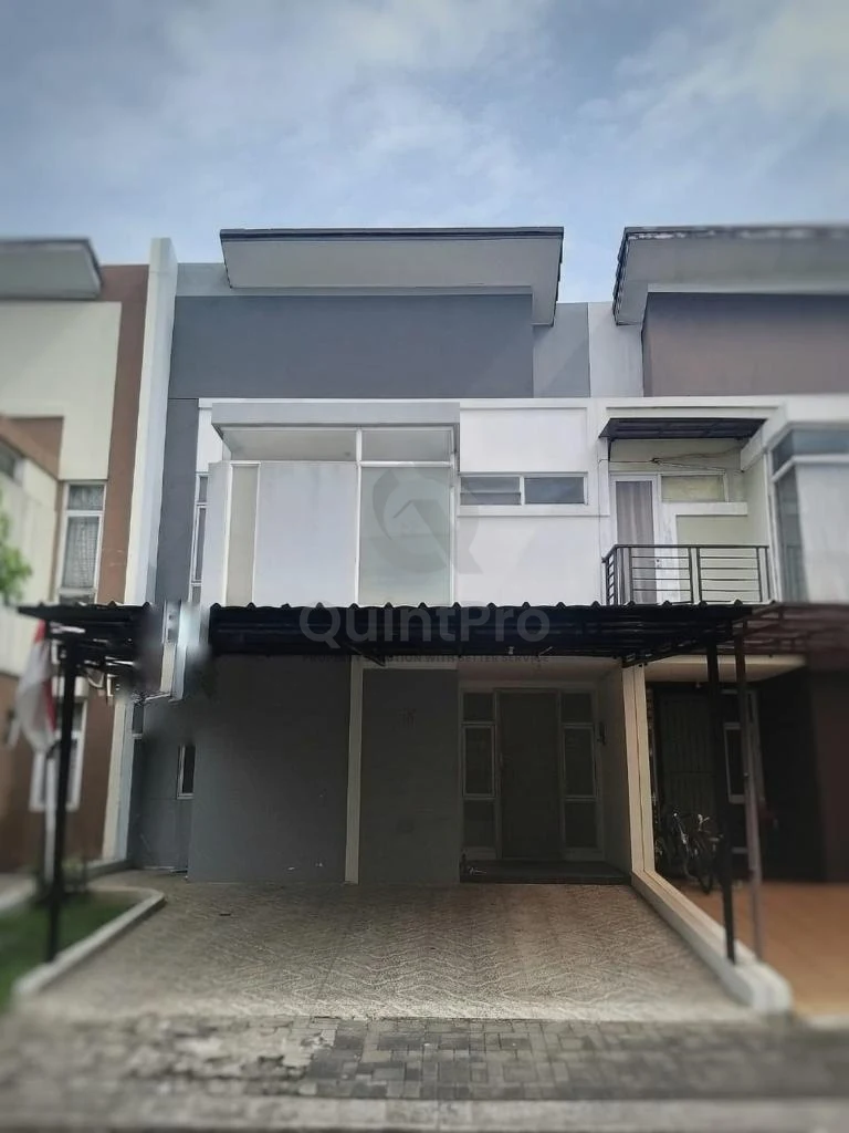 Rumah Modern 3+1KT di The Icon BSD, 2 Lantai SHM Bebas Banjir