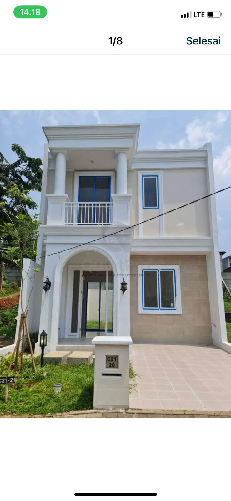 Rumah 2KT Disewa di Vanya Park BSD, Modern 2 Lantai SHM