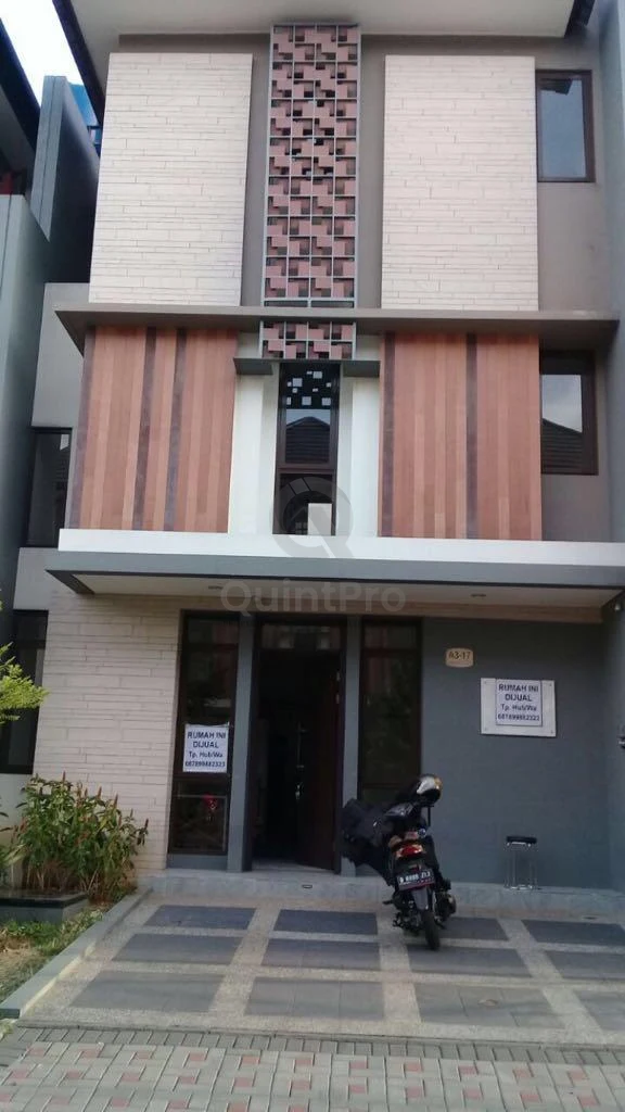 Rumah 4+1KT Modern Minimalis di Regent Town BSD, 3 Lantai SHM Furnished