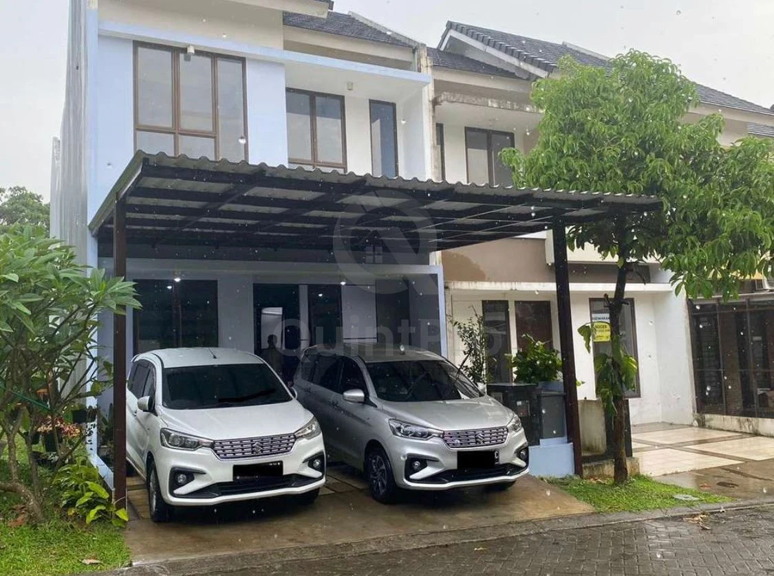Rumah 3+1KT Disewa di The Spring Serpong Jaya BSD, 2 Lantai Carport 2 Mobil — foto 2
