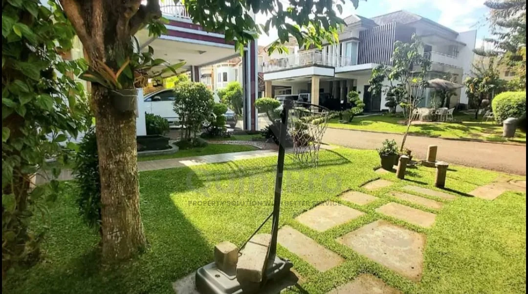 Rumah Modern 3 Lantai 4+1KT di Delatinos BSD Tangerang Selatan SHM — foto 3