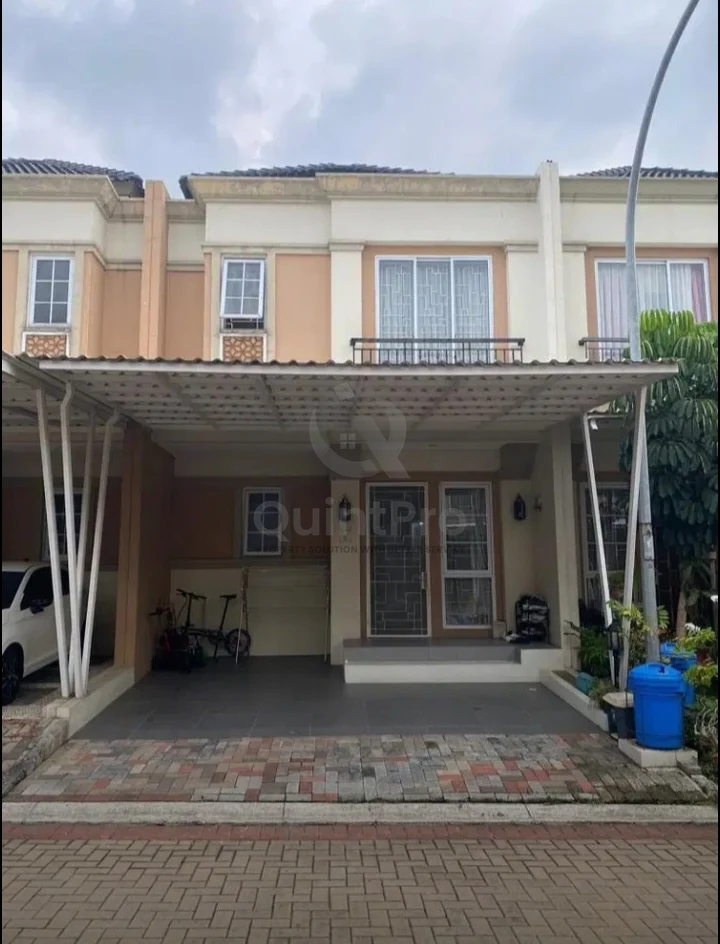 Rumah 3KT 2 Lantai di Algeria Park BSD, Semi-Furnished SHM Siap Huni