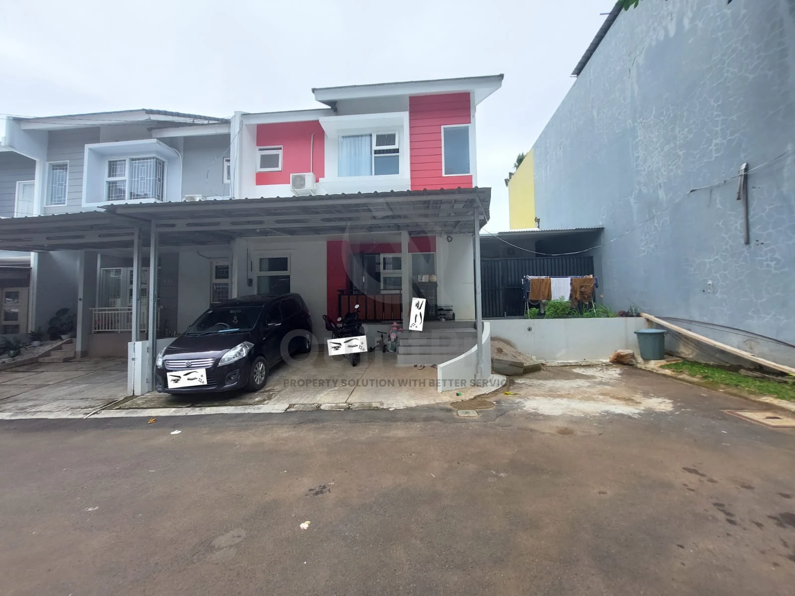 Rumah Hook 3KT 2 Lantai di Ciputat, 145m² SHM Cluster Aman