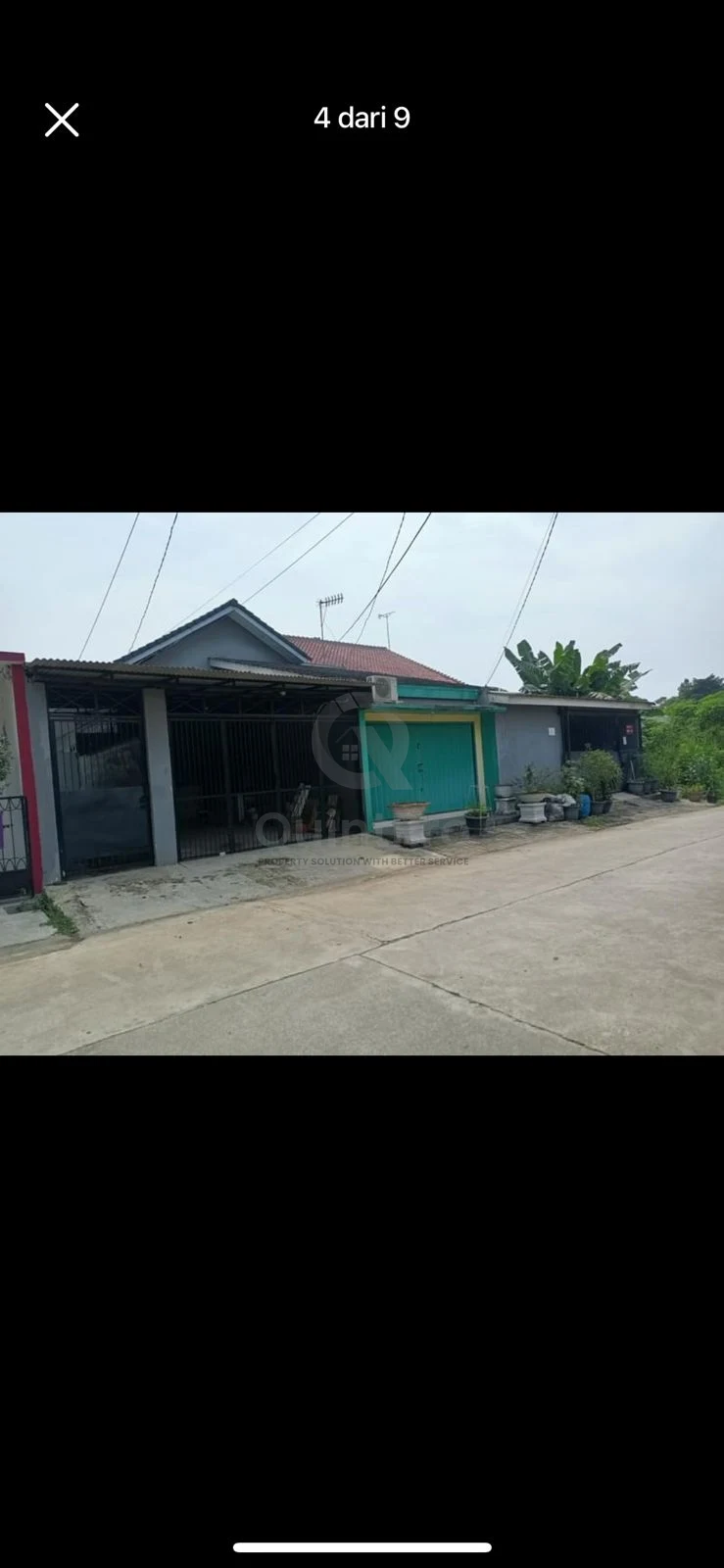 Rumah 2KT 343m² SHM di Bumi Puspitek BSD, Hitung Tanah Bebas Banjir