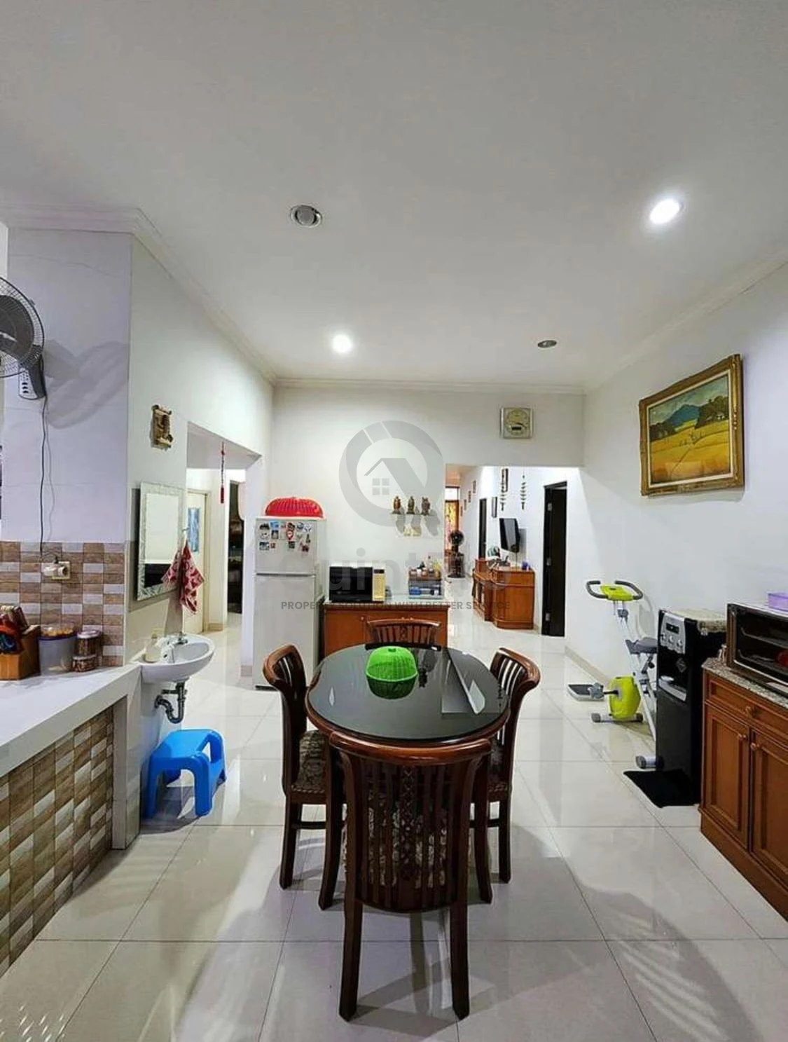 Rumah 3+1KT 250m² Nusa Loka BSD, Halaman Hijau SHM Siap Huni — foto 3