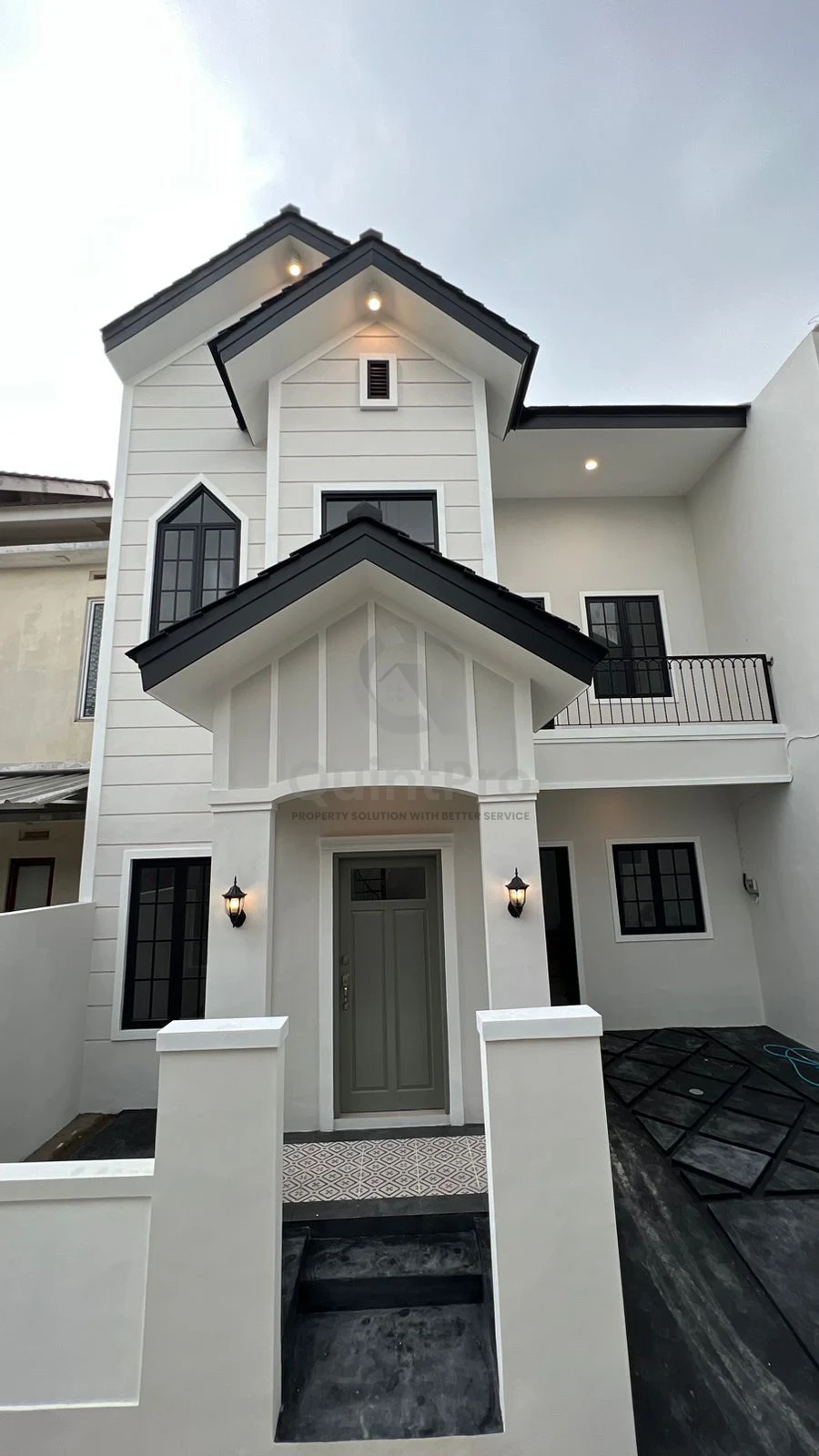 Rumah Modern 3+1KT di Pamulang Tangerang Selatan, Design Minimalis SHM
