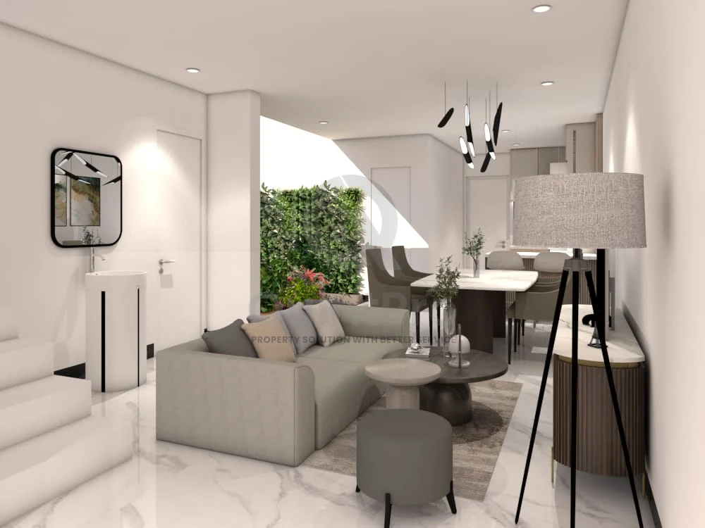 Rumah Modern 4KT 2 Lantai di Griya Loka BSD, Hook Position Bebas Banjir HGB — foto 2