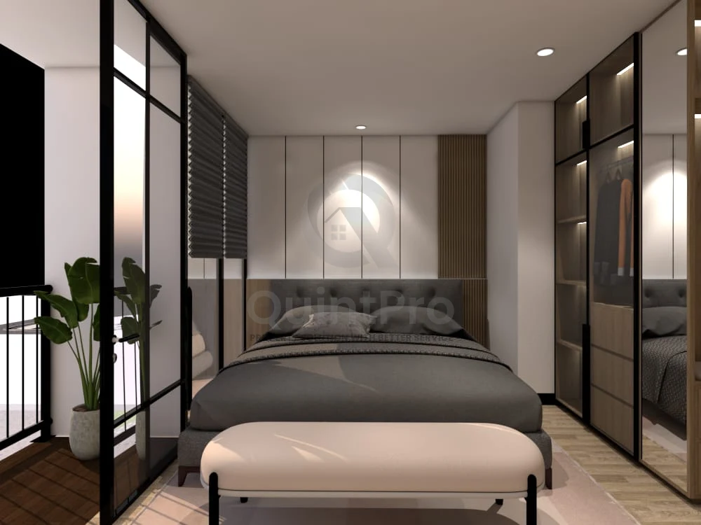 Rumah Modern 4KT 2 Lantai di Griya Loka BSD, Hook Position Bebas Banjir HGB — foto 5
