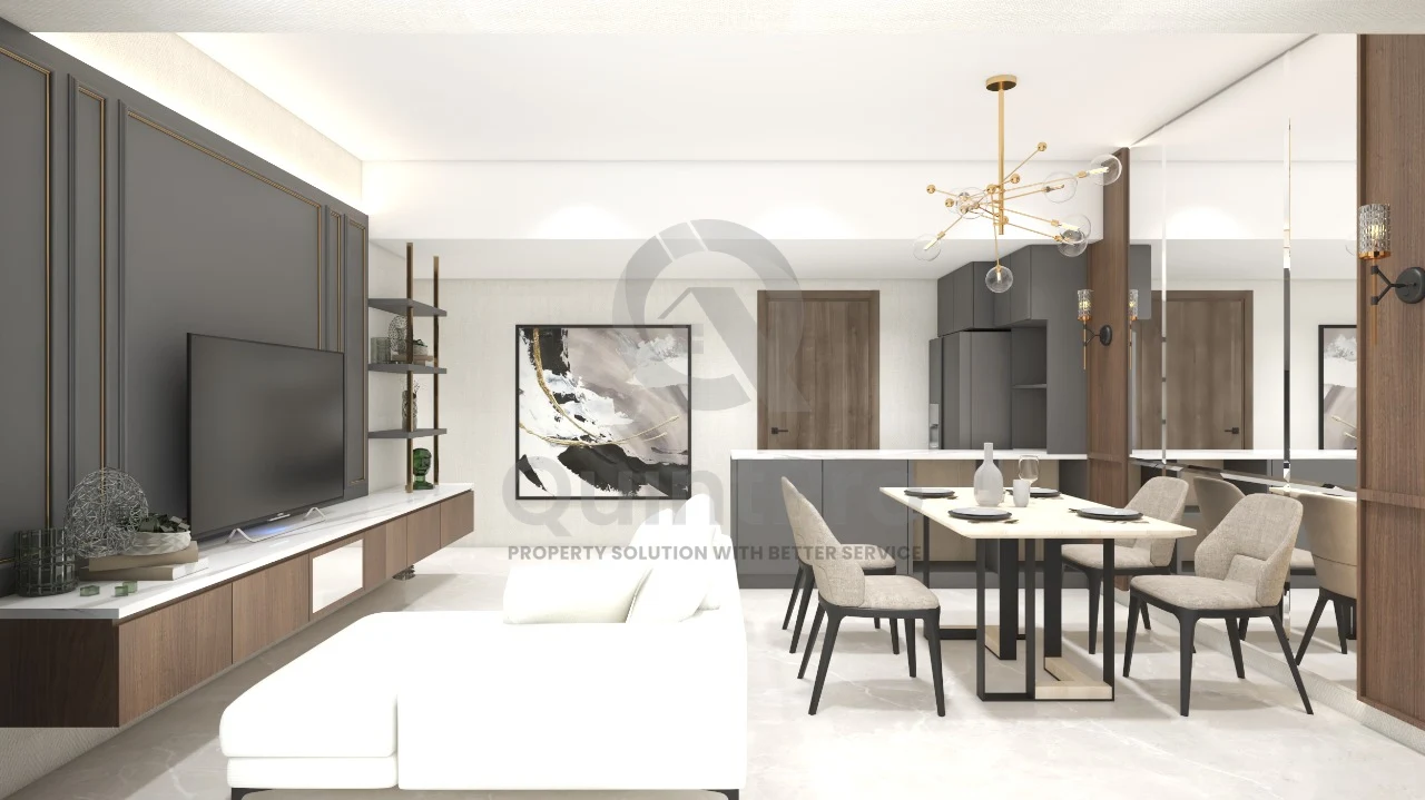 Apartemen 3+1BR 115m² Yukata Suites BSD, Hook View City Private Lift SHM