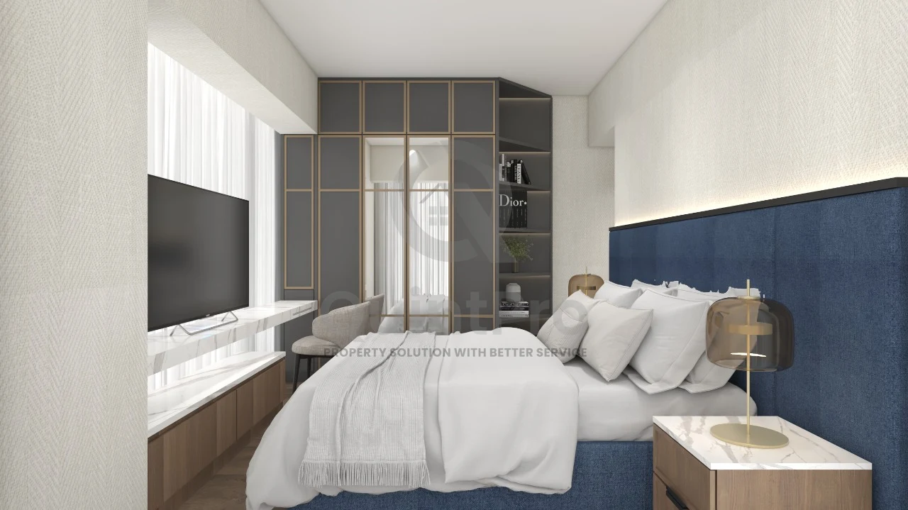 Apartemen 3+1BR 115m² Yukata Suites BSD, Hook View City Private Lift SHM — foto 3