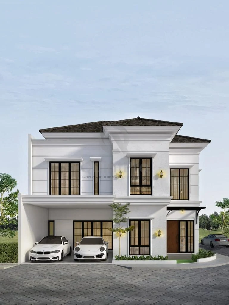 Rumah Modern 3+1KT di Nusa Loka BSD, Hook Position Bangunan 2024