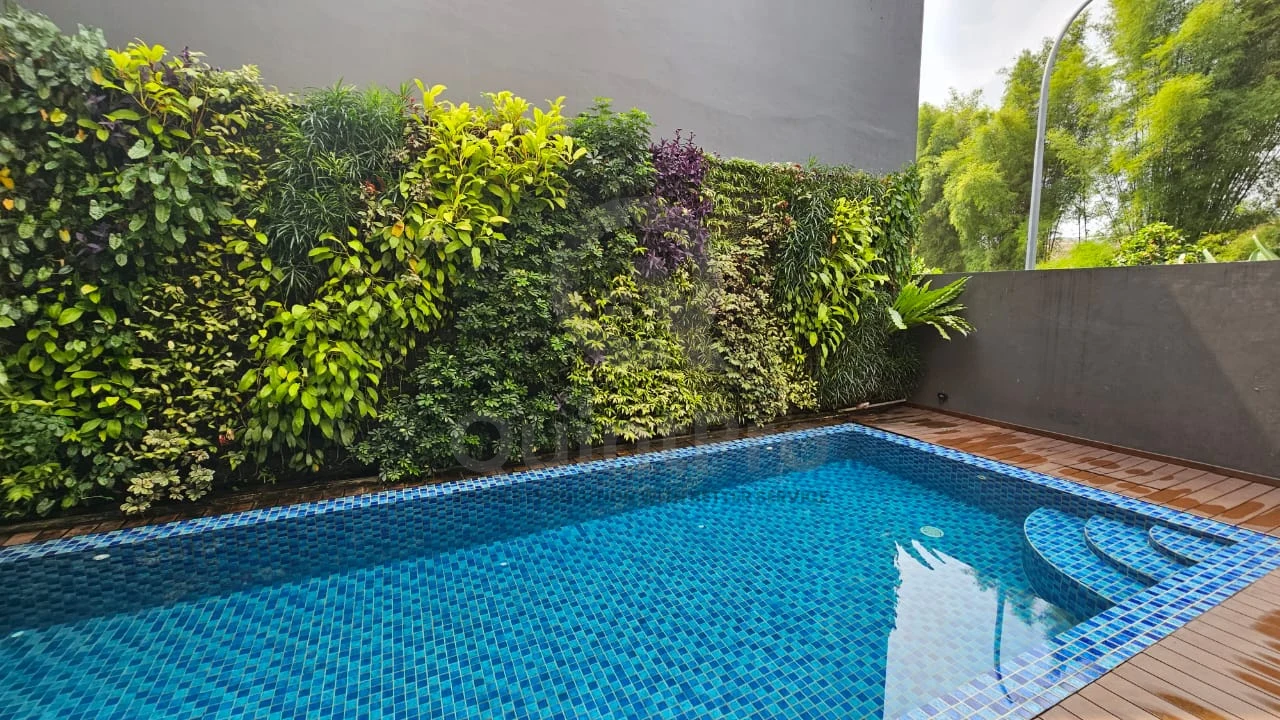 Rumah 6KT Kolam Renang di Delatinos BSD Tangerang Selatan, SHM One Gate — foto 3