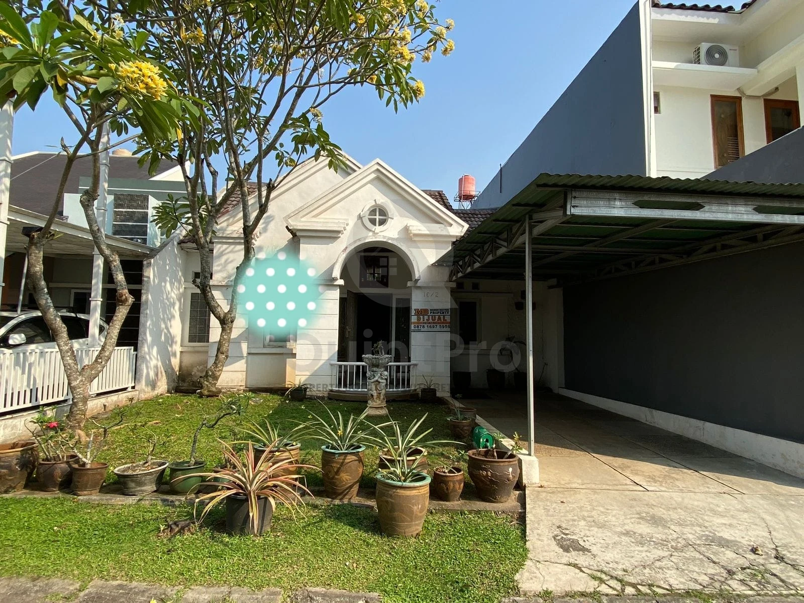 Rumah 2+1KT di Taman Crysant BSD, Halaman Hijau Asri SHM 187m²