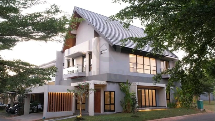 Rumah Hook 4+1KT Modern Minimalis di The Eminem BSD, 2 Lantai PPJB