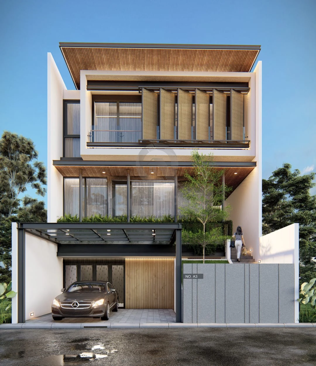 Rumah Modern 5+1KT 465m² di Citra 2 Ext Kalideres, 3 Lantai SHM Baru — foto 2