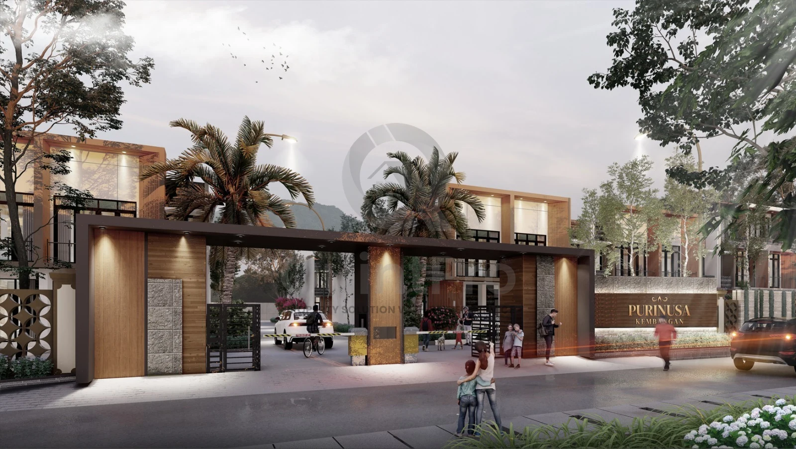Rumah 4+1KT 200m² di Puri Nusa Jakarta Barat, 2 Lantai Semi Furnished SHM