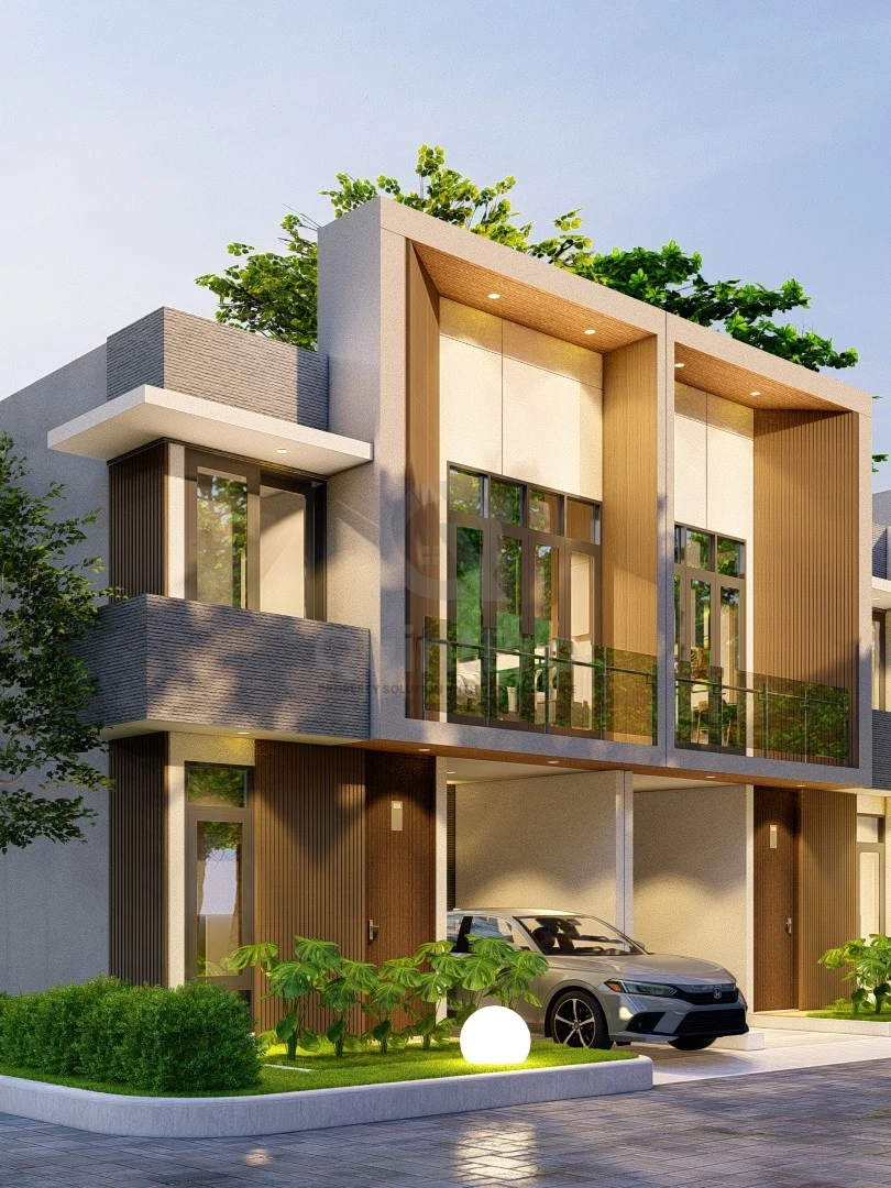 Rumah 4+1KT 200m² di Puri Nusa Jakarta Barat, 2 Lantai Semi Furnished SHM — foto 2