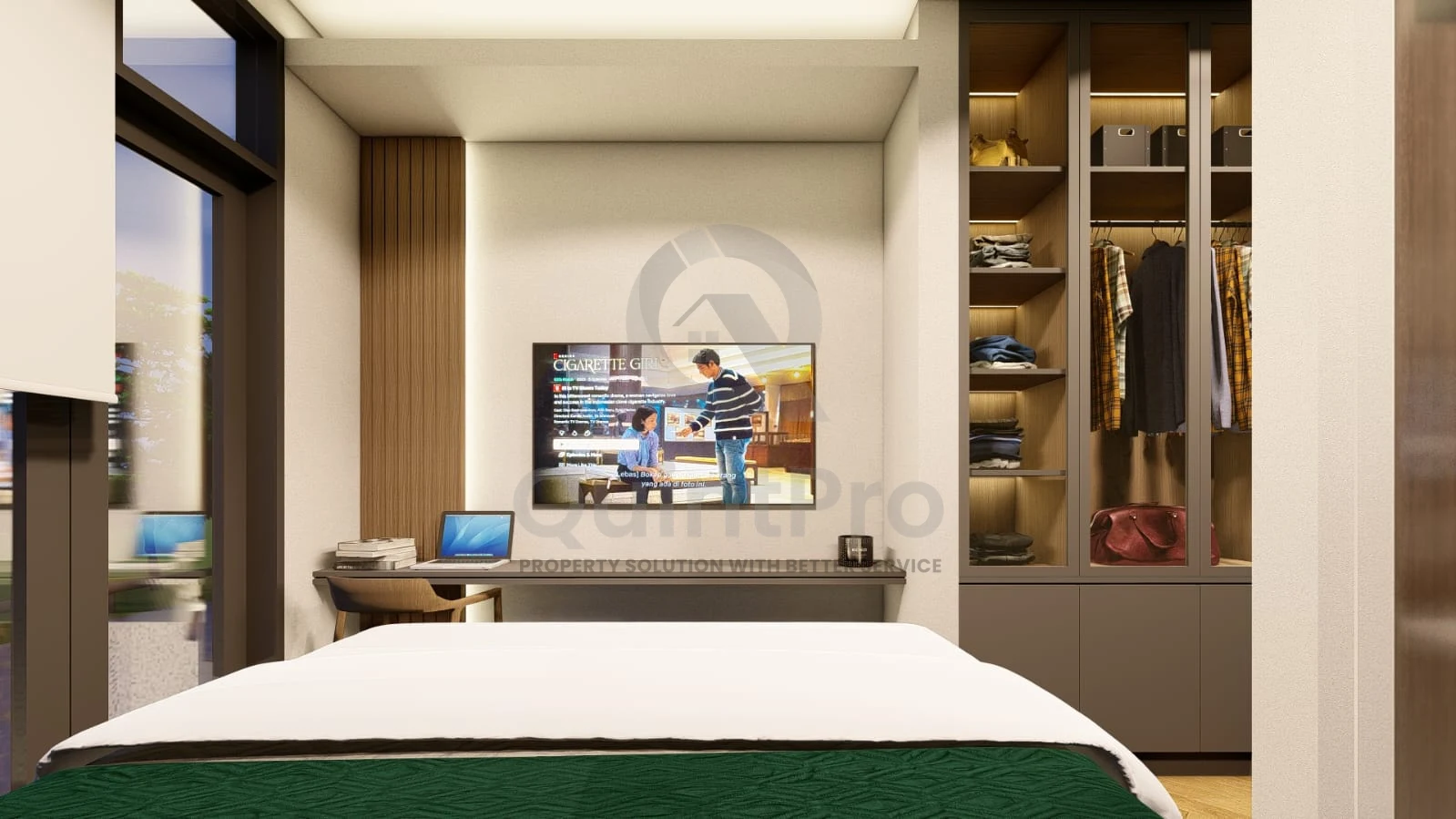 Rumah 4+1KT 200m² di Puri Nusa Jakarta Barat, 2 Lantai Semi Furnished SHM — foto 5