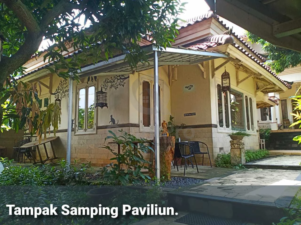 Rumah Klasik 7+1KT 1135m² di Cinere Depok, 2 Blok SHM Halaman Asri — foto 3