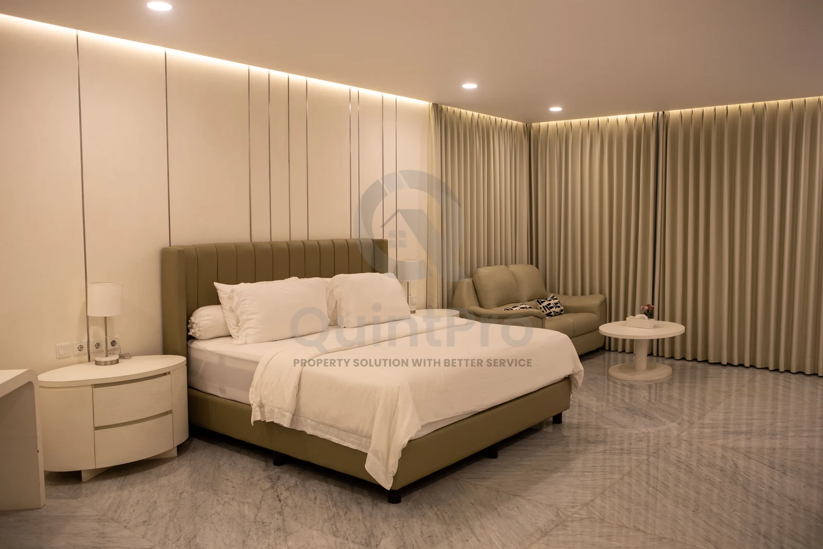 Rumah Modern 5+2KT 1140m² di Bukit Terrace Golf BSD, Kolam Renang Gym Pribadi SHM — foto 4
