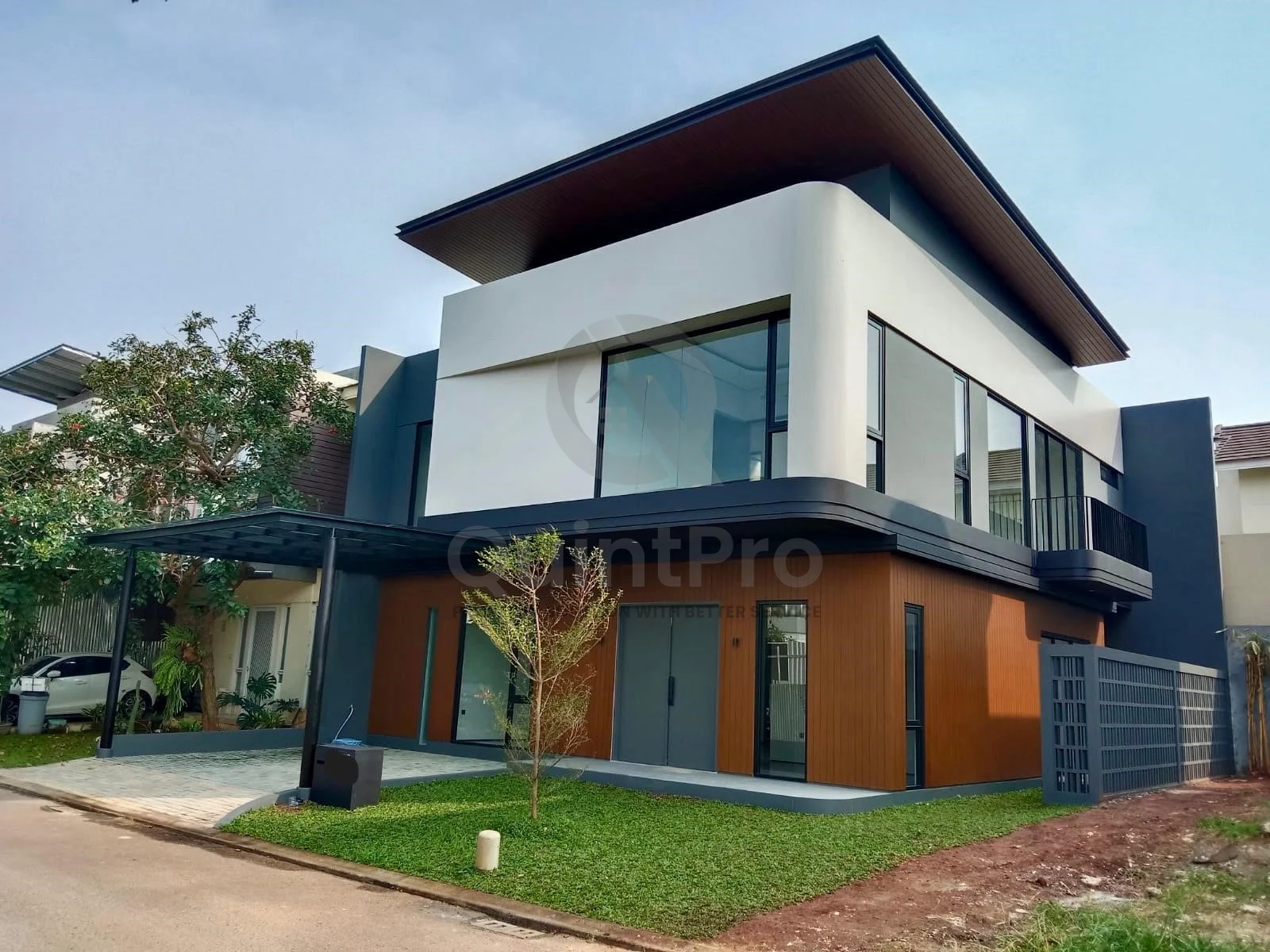 Rumah Modern 4+1KT di Cosmo BSD Icon, Brand New Design Tropis SHM