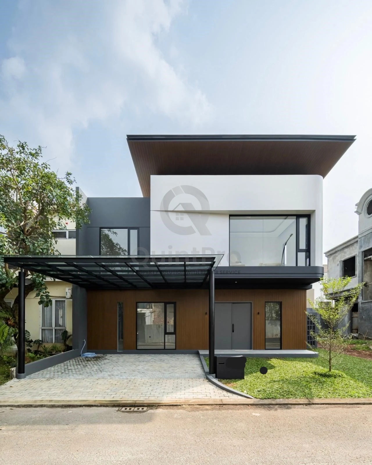 Rumah Modern 4+1KT di Cosmo BSD Icon, Brand New Design Tropis SHM — foto 2